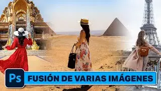 🧙‍♂️ Como FUSIONAR Varias IMÁGENES en Photoshop ✅ (Curso GRATIS de Photoshop)