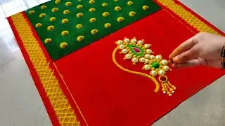 मकर संक्रांतीला या पेक्षा Best रांगोळी होऊच शकत नाही || Makar Sankranti special innovative Rangoli