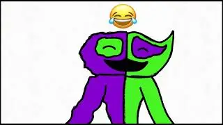 Garten of Banban 4 Bittergiggle / Jester and Queen Bouncelia ending animation