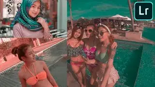 Tutorial Edit Foto Filter Pink & Teal | Lightroom