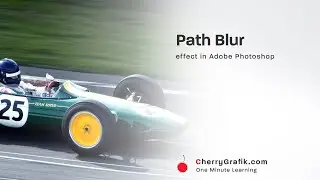 How To Use Path Blur In Photoshop | Photoshop Tutorial