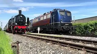 Baureihe 38 - BR 38-2267 in Nördlingen - 175 Jahre - Fest