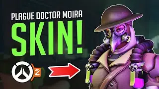 NEW OVERWATCH 2 SKIN | PLAGUE DOCTOR MOIRA + FREE WEAPON CHARM!