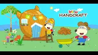 Wolfoo Making Crafts -Handmade Trailer