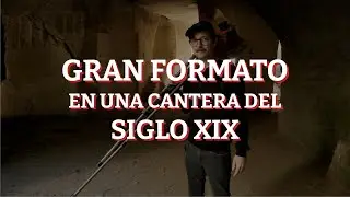 Fotografiando unas cuevas-cantera del Siglo XIX en analógico