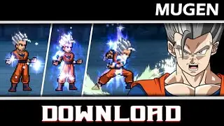 Gohan Ultra Instinct JUS By Crazy Bones - MUGEN JUS CHAR