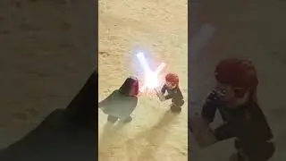 Obi-Wan vs. Darth Vader | LEGO Star Wars #Shorts