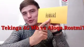 HUMANS SİM KARTA İSHLAMOQDAMI?