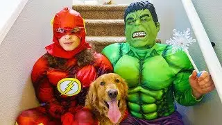 Earl SAVES The Flash From Hulk!