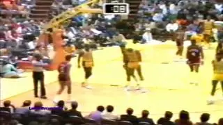 Magic Johnson 1986: 28/8/9 in 31 minutes vs. 76ers