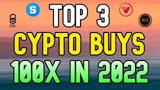 Top 3 Small Cap Crypto Coins To BUY NOW In 2022 - Huge Profits (100x)!