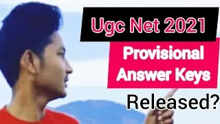Ugc Net Exam 2021 Provisional Answer Keys / Nta Net 2021 Provisional Answer Keys Released?