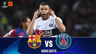 MBAPPE AT THE DOUBLE! ⚽️🇫🇷 | Barcelona 1-4 PSG Full Match Highlights | LiveScore