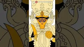 #durga #mahalaya #drawing #durgamaa #durgapuja #agomoni #art #shorts #painting #puja #navaratri