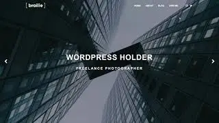 Create a Photography Portfolio Website Template with HTML, CSS, and JS | Step-by-Step Tutorial
