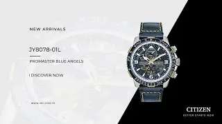 Explore the PROMASTER BLUE ANGELS – JY8078-01L: Precision Aviation Timekeeping