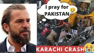 Engin Altan about karachi plane crash - ertugrul
