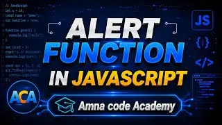 JavaScript Tutorial for Beginners 🔥Learn Alert Function in JavaScript 🚨 