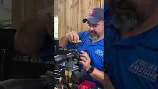 Erik Cortina mounting a scope