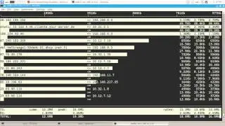 iftop - linux traffic monitoring