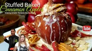 Stuffed Baked Cinnamon Pecan Apples 🍎