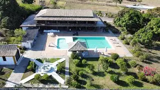 Trabalho finalizado com sucesso. Imagens aéreas com drone