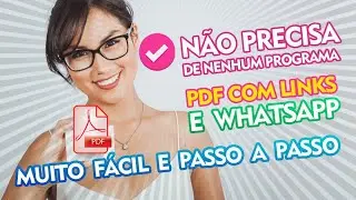 Como criar cartão de visitas digital interativo em PDF clicável com Whatsapp
