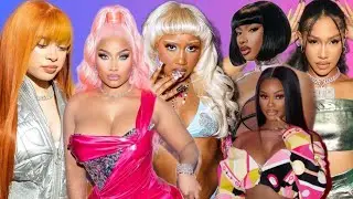 ‼️Ice Spice BEGS Barbz & BAITS them! Baby Tate CLOCKED for shading Nicki & JT Jimmy Kimmel perfomanc