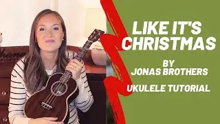 Like It's Christmas by Jonas Brothers | tutorial by Stephanie Madsen