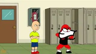 caillou vs caillou the teeth kid