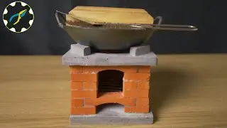 How to make Mini Stove from Miniature Brick