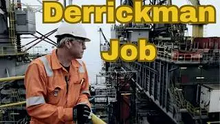 Derrickman oil rig job