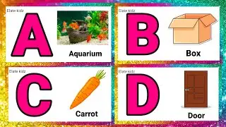 English alphabets / Elate kidz / Learn abcd for kids and toddlers @Elatekidz-ql1yk