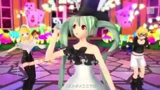 Miku, Rin & Len~Chaos Medley~Giga Remix~Project DIVA X