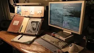 productivity desk setup 2024