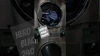 Gopro Hero 12 BLACK  240fps Vs The Dryer 