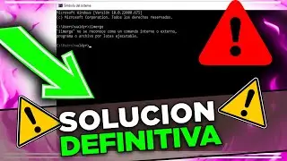 ✅✅No se Reconoce Como Un Comando INTERNO o EXTERNO✅✅