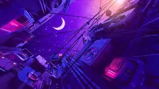 Secrets Falling | Rain Soundscape Cyberpunk Alley for Sleep & Relaxation | 2 Hours