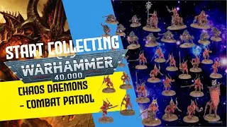 Start Collecting Warhammer 40,000 10th Edition: Chaos Daemons - Combat Patrol