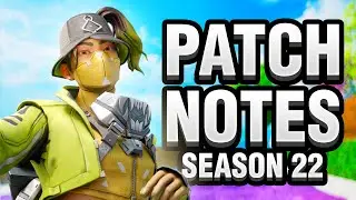 ALL Season 22 Patch Notes - Apex Legends Buffs & Nerfs