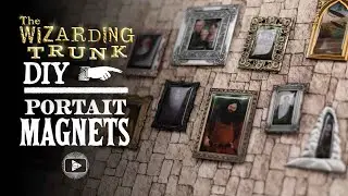 DIY Portrait Magnets!  Turn your TWT Portrait Pins into Magnets