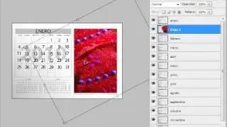 Tu Calendario 2010 en Photoshop totalmente Gratis