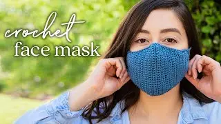 How to Crochet a Face Mask — Quick, Easy, & Adjustable