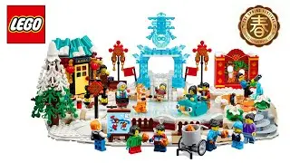 LEGO Mondneujahrs-Eisfestival (80109) - Speed build
