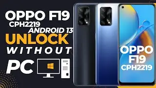 OPPO F19 UNLOCK WITHOUT PC | oppo f19 hard reset | cph2219 hard reset