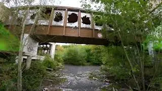 fpv drone flight on a old rehabilitation klinic  foxeer reaper 8s aos supernova o3 air unit  ovonic