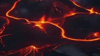 A beautiful but dangerous volcanic eruption in Iceland. Will the lava reach Grindavik 20.12.2023
