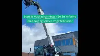 Scanlift Maskin vokser- er du selgeren som liker å vise vei?