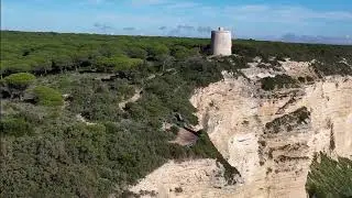 Drone shots Torre del Tajo Barbate