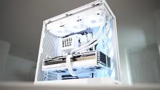 Building an All White Gaming PC - White ASUS Motherboard and AIO Liquid Cooler